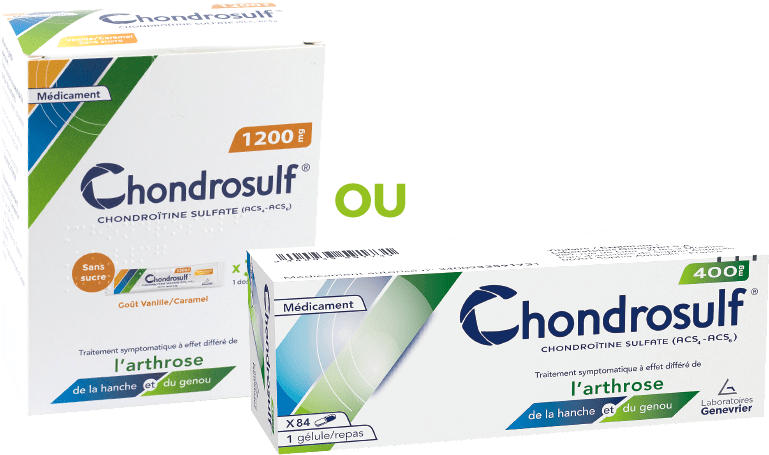 choix chondrosulf sachets ou gélules