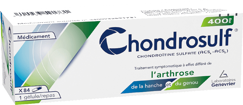 boite 84 gélules chondrosulf 400mg